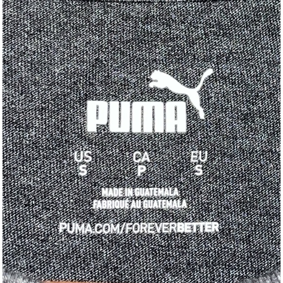 Puma Graphic T-Shirt Men's Small‎ Gray Camo Logo Sportswear BlokeCore - Picture 5 of 5